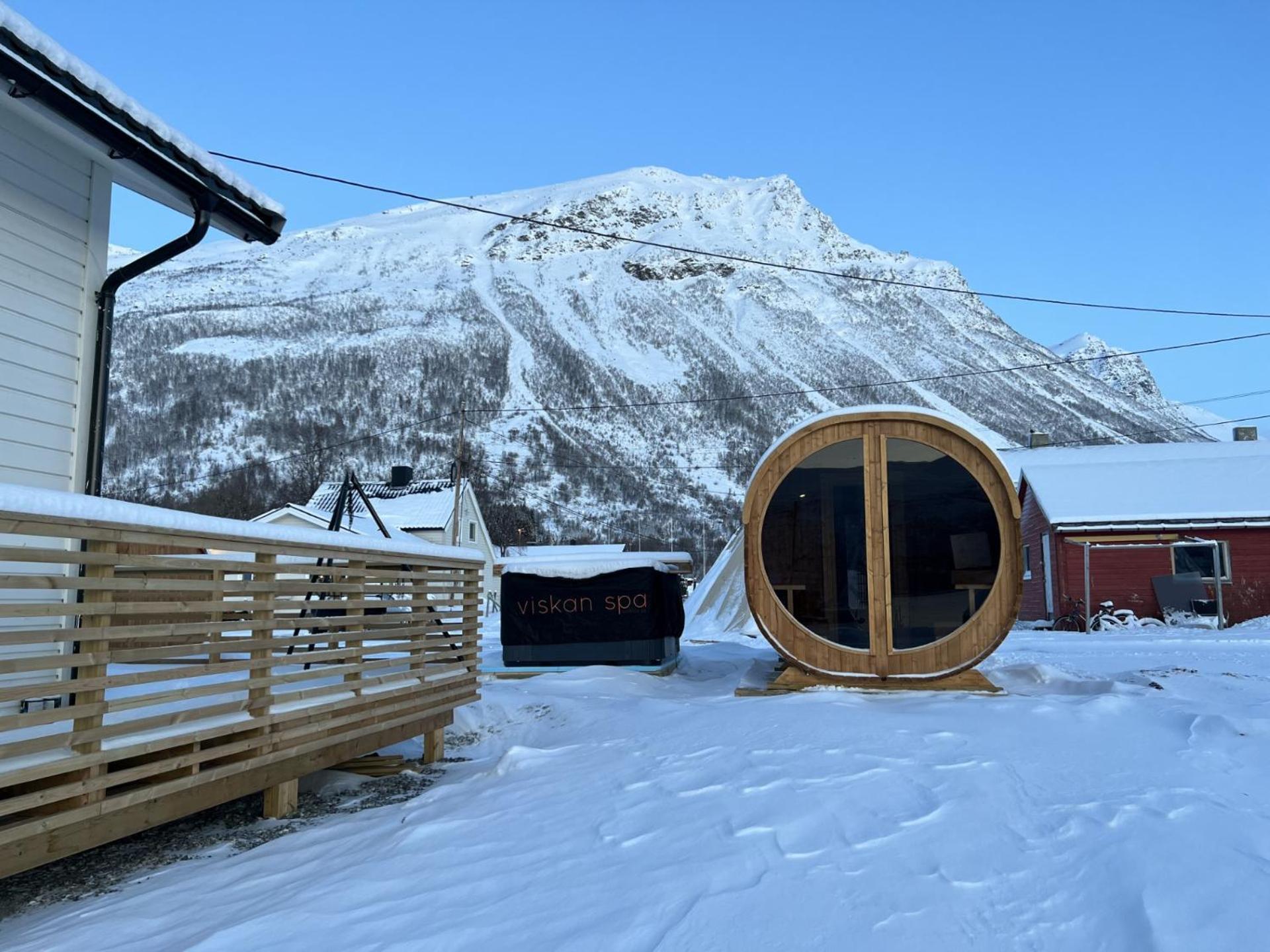 Alpan Apartments, Lyngenfjord Olderdalen Exterior foto